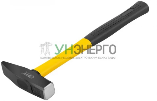 Молоток кованый 400г фибергласовая ручка FIT 44284 фото 2