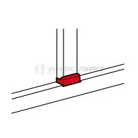Отвод плоский для односекционных кабель-каналов DLP 65х150/195/220 - ширина профиля 105 Leg 010738