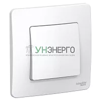 Переключатель проходной 1-кл. СП Blanca 10А IP20 (сх. 6) 250В бел. SE BLNVS010601