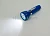 Фонарь аккумуляторный ручной 9LED 0.6W со встроенной вилкой для зарядки, голубой, TL041 12956