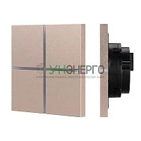 Панель сенсорная KNX-304-13-IN Champagne (BUS Frameless) (IP20 металл) INTELLIGENT ARLIGHT 039670