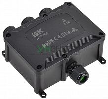Коробка распределительная герметичная WTP-404 4 ввода IP68 IEK UWB10-O-450-41-04-68 Коробка распределительная герметичная WTP-404 4 ввода IP68 IEK UWB10-O-450-41-04-68