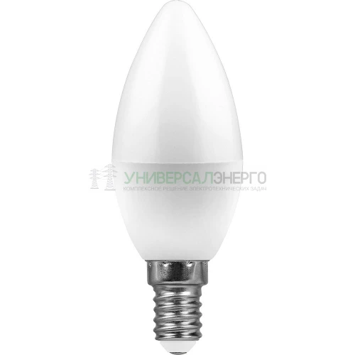 Лампа светодиодная Feron LB-570 Свеча E14 9W 4000K 25799 фото 2
