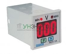 Вольтметр цифровой программируемый 0-600В 230В (1 перекл. контакт) EMAS RDV1A