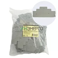 Торцевая заглушка для ЗНИ LD579 2,5 мм² (JXB PT 2,5), серый LD579-1-25 49277