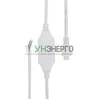 Шнур питания для уличных гирлянд (без вилки) 3А провод бел. IP65 Neon-Night 315-004