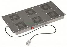 Модуль потолочный вентиляторный 6 вентиляторов с термостатом для крыши 600 RAL9005 DKC R5VSIT6006FTB