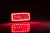 Фонарь габаритный LED 12-36В, красный со светоотражателем и проводом. FRISTOM FT-075 C LED