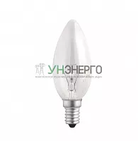 Лампа накаливания B35 240V 40W E14 clear JazzWay 3320539