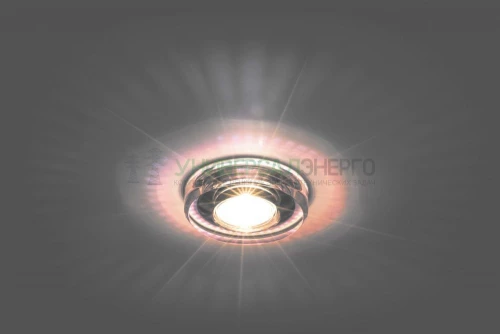 Светильник встраиваемый Feron DL8060-2 потолочный MR16 G5.3 серебристый 19710 фото 2