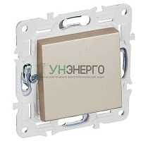 Выключатель перекрестный 1-кл. SKANDY 10А SK-V03Sa песочн. IEK SK-V13-0-10-K98