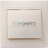 Выключатель кнопочный 1-кл. СП Кварта 10А IP20 ВСк10-1-0-ККм крем. IEK EVK13-K33-10-DM