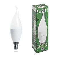 Лампа светодиодная SAFFIT SBC3715 Свеча на ветру E14 15W 230V 4000K 55205