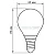 Лампа светодиодная Feron LB-61 Шарик E14 5W 4000K 25579