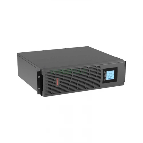 ИБП линейно-интерактивный Info Rackmount Pro 2000ВА/1600Вт 1/1 EPO USB RJ45 6xIEC C13 Rack 3U SNMP/AS400 slot 3x9Aч DKC INFORPRO2000IN фото 2
