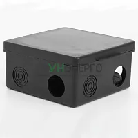 Коробка распределительная ОП 100х100х50мм 7 каб. вводов IP54 черн. TOKOV ELECTRIC TKE-KR-100-100-50-C05 Коробка распределительная ОП 100х100х50мм 7 каб. вводов IP54 черн. TOKOV ELECTRIC TKE-KR-100-100-50-C05