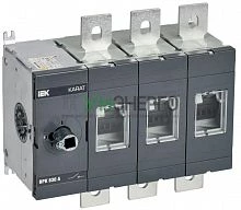 Выключатель-разъединитель ВРК 3п 630А без рукоятки KARAT IEK KA-VR10-3-0630 Выключатель-разъединитель ВРК 3п 630А без рукоятки KARAT IEK KA-VR10-3-0630