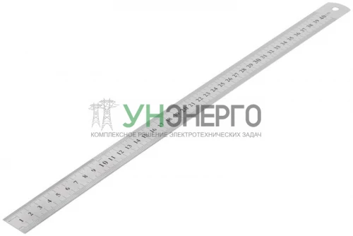 Линейка нержавеющая 400х28мм FIT 19004 фото 2