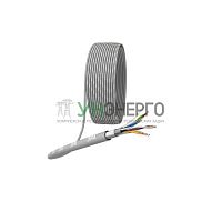 Кабель витая пара F/UTP кат.5E 4х2х24AWG solid CCA PVC Simple сер. (м) FL-4-PVC-A Эра Б0044440