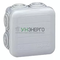 Коробка распределительная 65х65х40мм Plexo Leg 092005