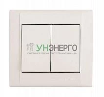 Выключатель 2-кл. СП Defne 10А IP20 бел. Makel 42001003