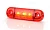 Фонарь габаритный Super Slim Красный 3-LED WAS 709