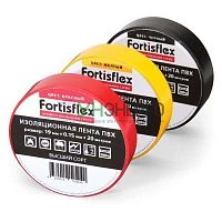 Изолента ПВХ 19х0.15х20 желт. Fortisflex 71232