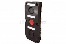 ПКЕ 122-3 У2, красная и две черные кнопки, IP54 TDM