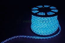 Дюралайт светодиодный Feron LED-R2W 2-х жильный , синий 1.44Вт/м 36LED/м 100м 220V 26065