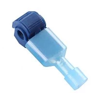 Зажим прокалывающий ответвительный с плоским разъемом (10 пар) 0,75-2,5мм2, синий (DIY упаковка 20шт) LD503-401-25 49778