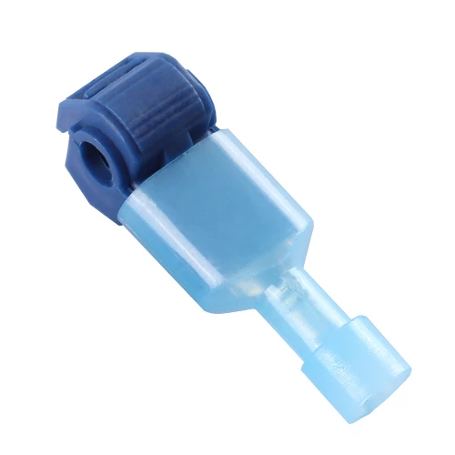 Зажим прокалывающий ответвительный с плоским разъемом (10 пар) 0,75-2,5мм2, синий (DIY упаковка 20шт) LD503-401-25 49778