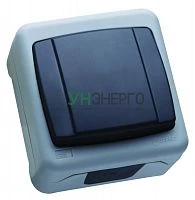 Выключатель одноклавишный с винтовым зажимом IP55 Makel 36064001 Выключатель одноклавишный с винтовым зажимом IP55 Makel 36064001