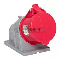 Розетка стационарная наружная 124 3Р+РЕ 32А 380В IP44 PROxima EKF ps-124-32-380-PRO Розетка стационарная наружная 124 3Р+РЕ 32А 380В IP44 PROxima EKF ps-124-32-380-PRO