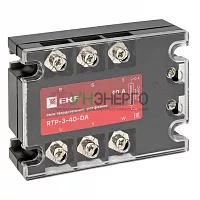 Реле твердотельное трехфазное RTP-40-DA PROxima EKF rtp-3-40-da Реле твердотельное трехфазное RTP-40-DA PROxima EKF rtp-3-40-da