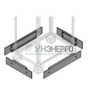 Фланец цоколя W=1000мм (уп.2шт) ABB 1STQ007056A0000