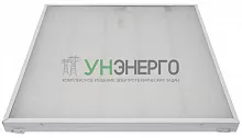 Светильник светодиодный ULP-6060 40W/5000K IP40 GRILYATO WHITE 40Вт 5000К IP40 4600лм 588х588х38 потолочный встраив. грильято рассеив. призма с источником питания бел. Uniel UL-00005199