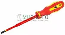 Отвертка диэлектрическая SLIM SL5.5х125 Т2 ARMA2L 5 IEK A2L5-SC31-T2-SL-55-125