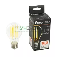 Лампа светодиодная Feron.PRO LB-1116 Шар E27 16W 175-265V 2700K 51235