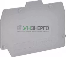 Изолятор торцевой HMT.6PTGR 6кв.мм сер. DKC ZHM321GR