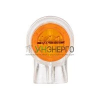 Соединитель изолированный К-1 d0.4-0.7мм D1.52мм (уп.100шт) Rexant 07-5401 Соединитель изолированный К-1 d0.4-0.7мм D1.52мм (уп.100шт) Rexant 07-5401