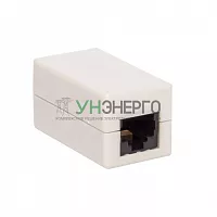 Адаптер проходной RJ45-RJ45 кат.5E неэкранир. TERACOM бел. EKF TRC-INLC-2RJ45-5EUTP-WH Адаптер проходной RJ45-RJ45 кат.5E неэкранир. TERACOM бел. EKF TRC-INLC-2RJ45-5EUTP-WH
