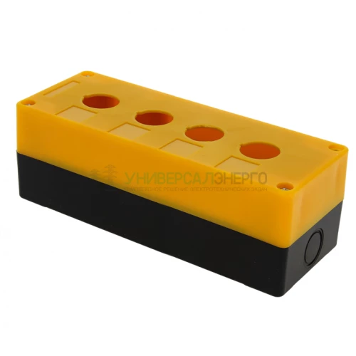 Корпус КП104 4 кнопки пластик. желт. EKF cpb-104-o фото 2