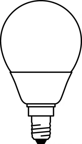 Лампа светодиодная LED Value LVCLP60 7SW/830 7Вт шар матовая E14 230В 10х1 RU OSRAM 4058075579620 фото 2