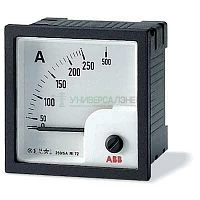 Амперметр переменного тока AMT1-A1-40/72 прям. вкл. ABB 2CSG312090R4001