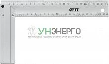 Угольник столярный литой профи 250мм алюм. FIT 19552