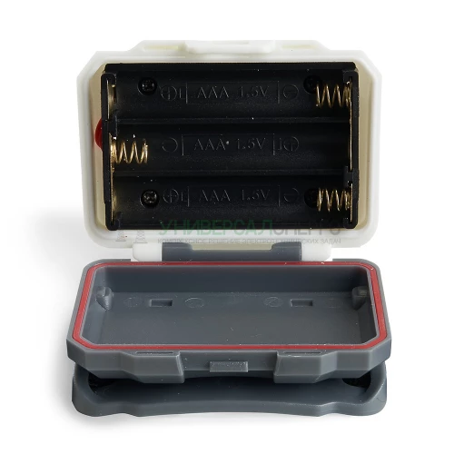 Фонарь налобный Feron TH2302 на батарейках 3*AAA, 1LED+2RED IP44, пластик 41681 фото 3
