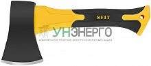 Топор туриста укороченный 450г усилен. фибергласовая ручка; кованая сталь FIT 46258