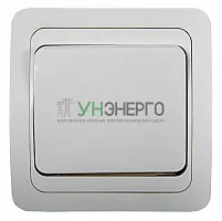 Выключатель 1-кл. СП Classico 2021 10А IP20 бел. ASD / IN HOME 4680005959846