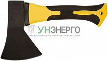 Топор туриста укороченный 600г усилен. стеклопластик. ручка; кованая сталь FIT 46260