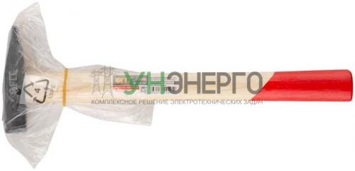 Молоток кованый 100г деревянная ручка FIT 44201 фото 3